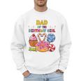 Dad Of The Birthday Girl Candyland Colorful Lollipop Party Men Sweatshirt Dad Of The Birthday Girl Candyland Colorful Lollipop Party Men Sweatshirt