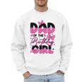 Dad Of The Birthday Girl Pink Family Birthday Girls Party Men Sweatshirt