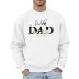 Dad Of The Wild One Zoo Birthday Safari Jungle Animal Men Sweatshirt