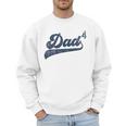 Dad4 Daddy Of 4 Kids Father Of Four Fourth Time Dad Men Sweatshirt