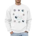Daddy Houston We Have One Year Old Space Theme 1st Birthday Men Sweatshirt