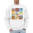 Disney Classic Father's Day Disney Dads Colorful Panels Men Sweatshirt