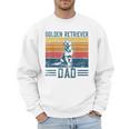 Dog Golden Dad Vintage Golden Retriever Dad Small Men Sweatshirt
