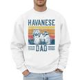 Dog Havanese Dad Vintage Havanese Dad Men Sweatshirt
