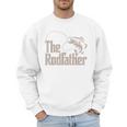 Father Day The Rodfather Dad Fishing From Daughter Son Men Sweatshirt