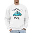 Father Son Daughter Daddy's Best Backup Father's Day Toddler Men Sweatshirt