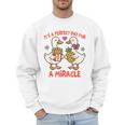 IVF Mom Dad Embryo Transfer Day It's A Day For A Miracle Men Sweatshirt IVF Mom Dad Embryo Transfer Day It's A Day For A Miracle Men Sweatshirt