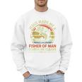 Jesus Made Fisher Man Christian Fishing Bass Fish Dad Men Sweatshirt Jesus Made Fisher Man Christian Fishing Bass Fish Dad Men Sweatshirt
