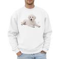 Labrador Retriever Shirt Yellow Love Lab Mom Dog Dad Men Sweatshirt
