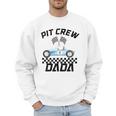 Race Car Racing Family Dada Pit Crew Birthday Party Men Sweatshirt