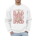 Rodeo Dad Pink Boots Coquette Cow-Girl Birthday Party Men Sweatshirt