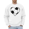 Soccer Ball Heart Idea For Mom Dad Kids T-Shirt Men Sweatshirt Soccer Ball Heart Idea For Mom Dad Kids T-Shirt Men Sweatshirt