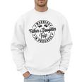 Warning Father Daughter Trip In Progress Trip With Dad Men Sweatshirt