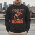 Ain't My First Rodeo Bull Riding Cowboy Dad Rider Boy Men Men Sweatshirt