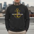 Aircraft Carrier USS America CVA-66 Veterans Day Dad Son Boy Men Sweatshirt