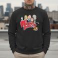 American Dad Show Logo With Family Cartoon Men Sweatshirt