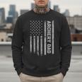 Archery Dad America US Flag Patriot Vintage Archer Men Sweatshirt