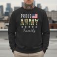 Army Graduation Proud Military Family Mom Dad Brother Sister Men Sweatshirt