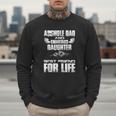Asshole Dad And Smartass Daughter Best Friend For Life Shirt Men Sweatshirt