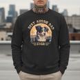 Aussie DAD Australian Shepherd Men Sweatshirt