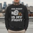 Autism Awareness Mom Dad Parents Autistic Kids Awareness Small Men Sweatshirt