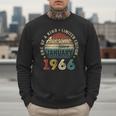 Awesome Since January 1966 60 Year Old 60th Birthday Men Dad Men Sweatshirt