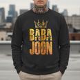 Baba Joon Persian Dad Iran Quote Iranian Fathers Day Men Sweatshirt