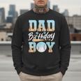 Baseball Ice Cream Drip Dad Of The Birthday Boy Baseball Men Sweatshirt
