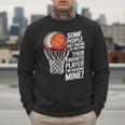 Basketball Mom Or Dad Basketball Parent Men Sweatshirt