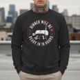 BBQ Dad Smoking Meat Smoker Barbecue Dad Apparel Men Sweatshirt