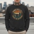 BBQ Dad Smoking Meat Smoker Barbecue Dad Men Sweatshirt