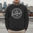 BBQ Grilling Dad Smoking Meat Barbecue Gag Pit Master Father Men Sweatshirt