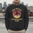 Best Buckin' Granddaddy Western Rodeo Cowboy Bucking Horse Men Sweatshirt Best Buckin' Granddaddy Western Rodeo Cowboy Bucking Horse Men Sweatshirt