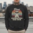 Best Cavapoo Dad Ever Vintage Retro Dog Dad Men Sweatshirt
