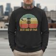 Best Dad By Par Disc Golf Father's Day Men Sweatshirt