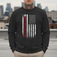 Best Dog Dad Ever American Flag For Best Father Men Sweatshirt