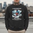 Only The Best Still Go Skiing In Their Seventies Skier Dad Men Sweatshirt