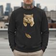 British Shorthair Cat Pocket Cat Mom Cat Dad Cat Lover Men Sweatshirt British Shorthair Cat Pocket Cat Mom Cat Dad Cat Lover Men Sweatshirt
