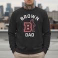 Brown University Bears Arched Dad Men Sweatshirt