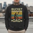 Bucket Dad Softball Dad Baseball Coach Father's Day Men Sweatshirt Bucket Dad Softball Dad Baseball Coach Father's Day Men Sweatshirt