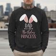 Bunny Dad Of The Birthday Princess Matching Family Men Sweatshirt