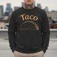 Burrito Taco Taquito Dad Mom Child Baby Matching Family Men Sweatshirt