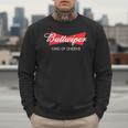 Buttwiper New Dad Beer Inspired Diaper Shower Men Sweatshirt