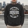 Camping Men Camper RV Camping Vacation Camping Dad Men Sweatshirt