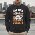 Cat Dad The Man The Myth The Snack Dealer Men Sweatshirt Cat Dad The Man The Myth The Snack Dealer Men Sweatshirt