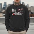 The Cat Father Cat Dad Feline Father Kitten Dad Men Sweatshirt