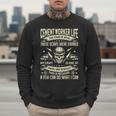 Cement Worker Life Concrete Finisher Dad Father Men Sweatshirt