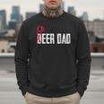 Cheer Dad Beer Dad Cheerleading Father Father's Day Men Sweatshirt