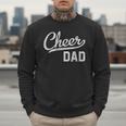 Cheer Dad Proud Cheerleading Dad Small Men Sweatshirt