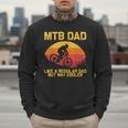 Cool Mountain Biking For Dad Father Biker MTB Bicycle Bike Men Sweatshirt
